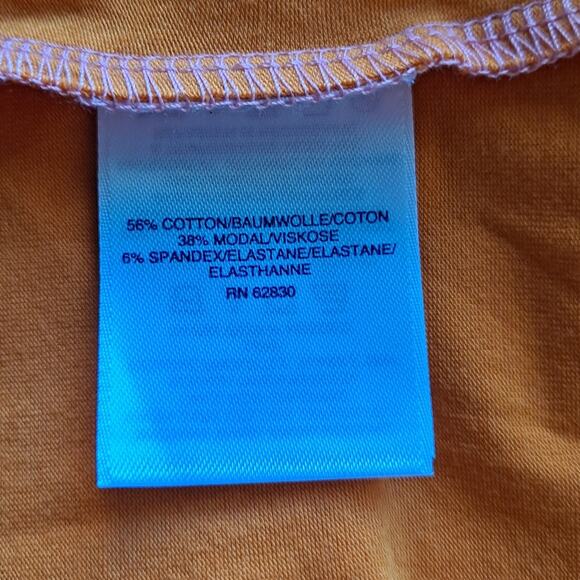 Lands' End Colorblock Tank Dress Sleeveless Tiered Maxi Pink Orange Women Size L - Picture 10 of 13